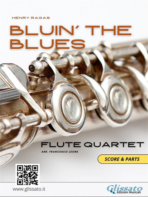 Cover image for Bluin' the Blues--Flute Quartet (score & parts)